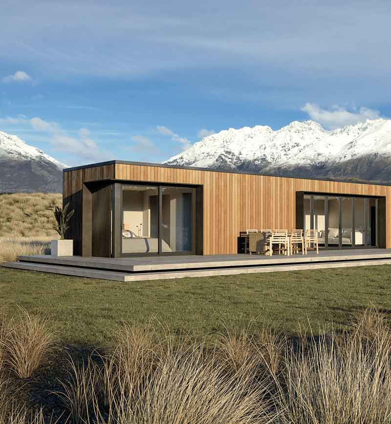 Photo de la maison modulaire Andromède de 45m²