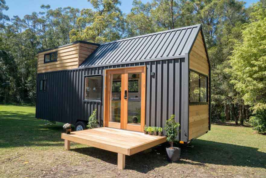 Photo d'une tiny house VERTIGA