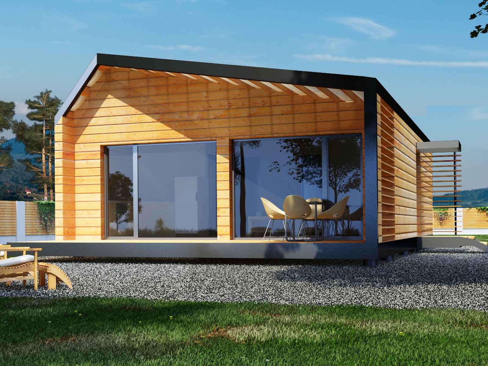 Photo du bureau de jardin Jupiter de 30m²