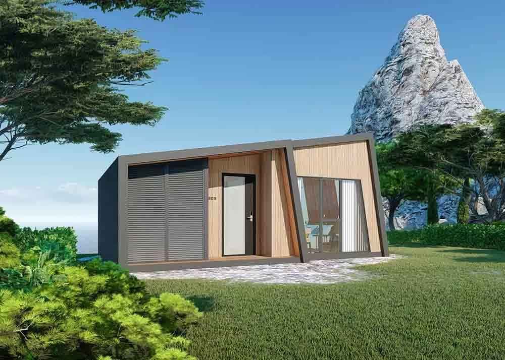 Photo d'une maison modulaire VERTIGA
