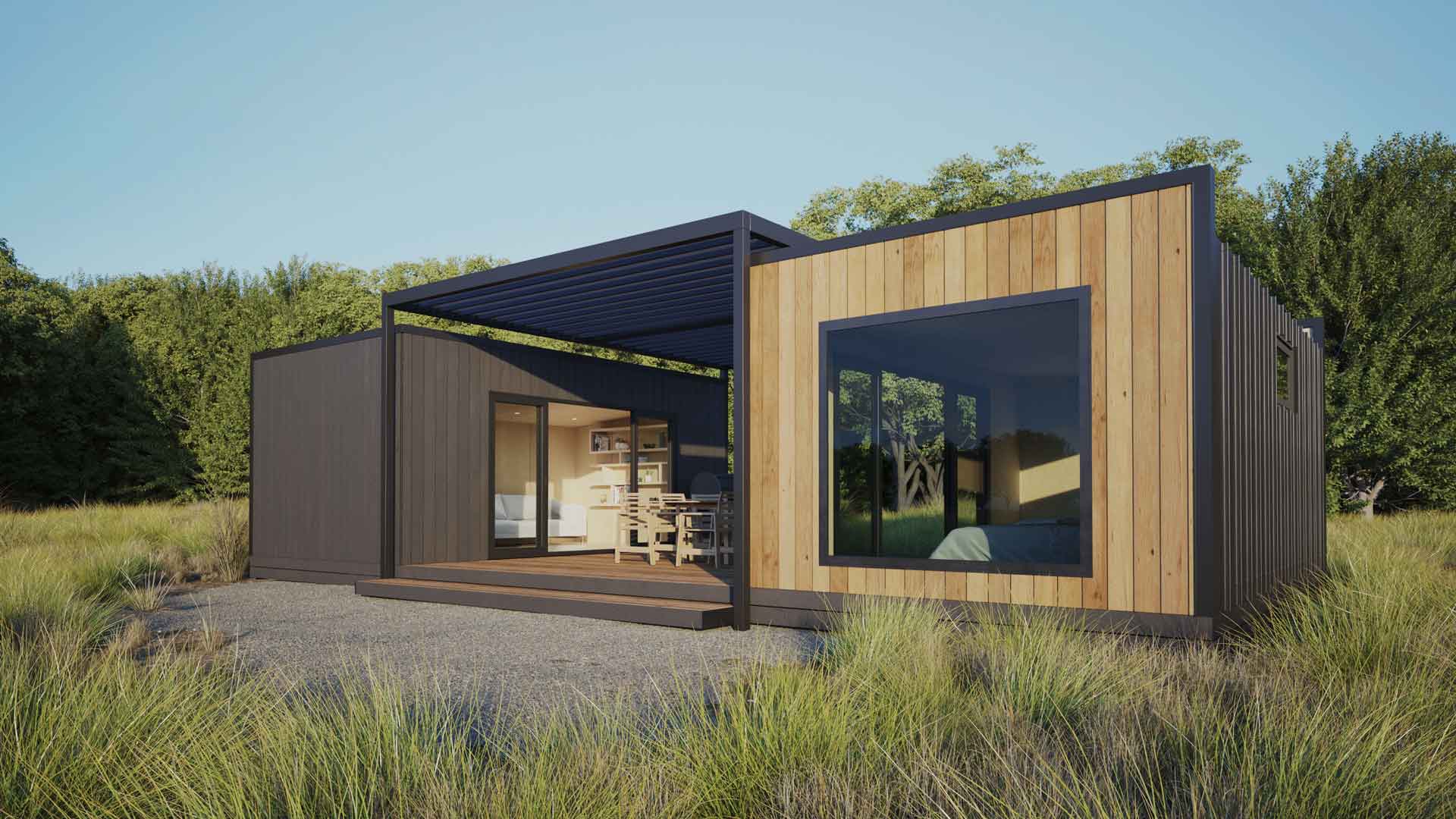 Photo de la maison modulaire Pégase de 36m²