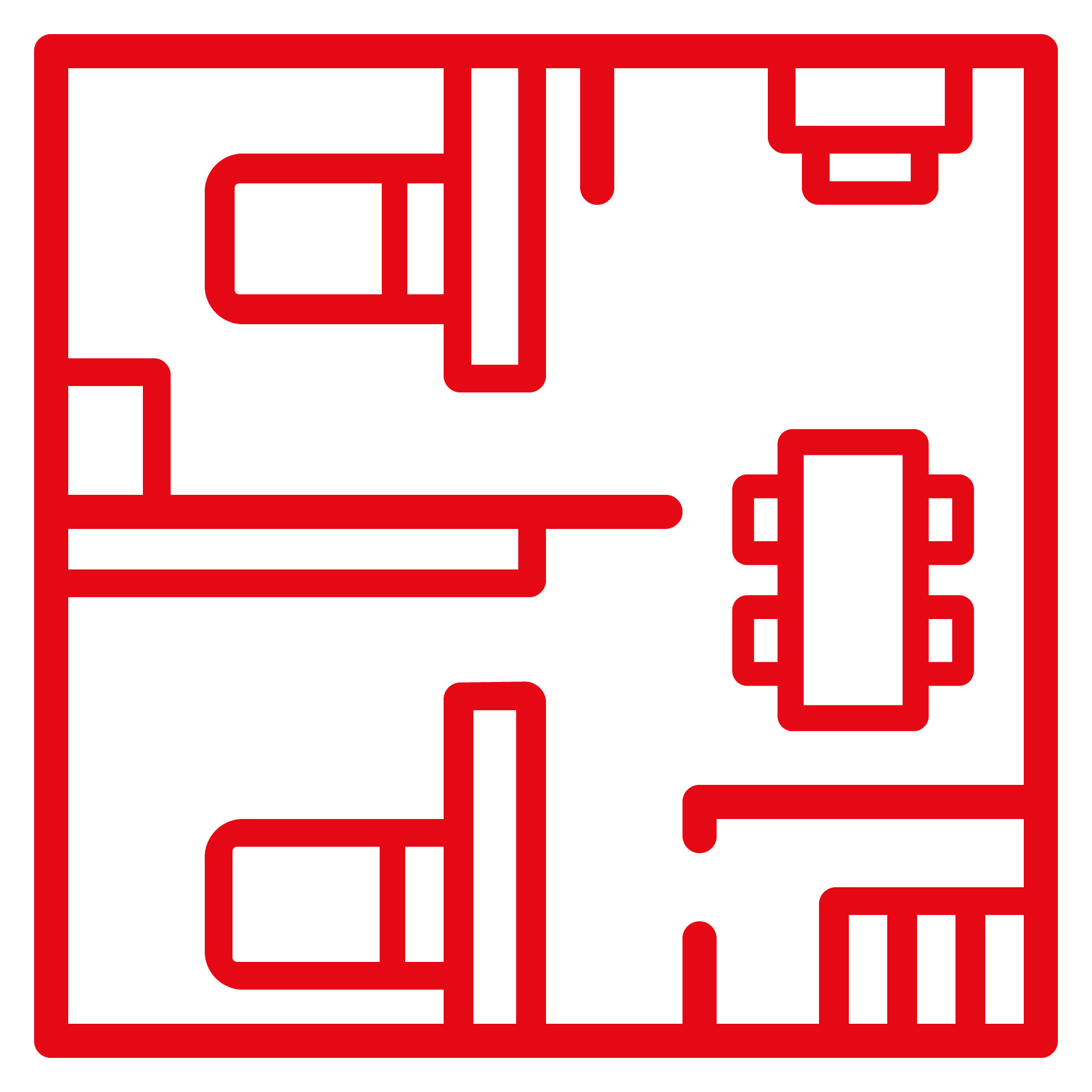Icone d'un plan de maison