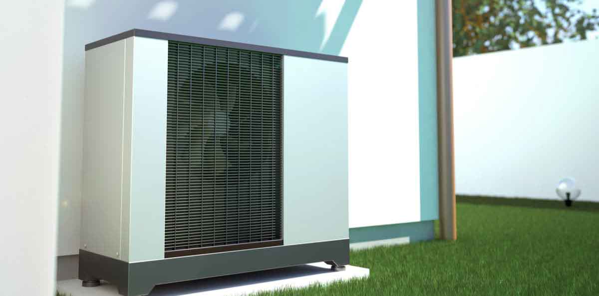 Photo d'une pompe à chaleur