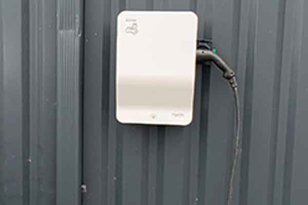 Photo d'une prise pour recharger sa voiture